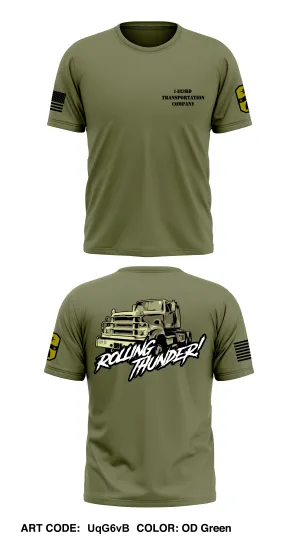 1483rd Transportation Company Core Men's SS Performance Tee - UqG6vB