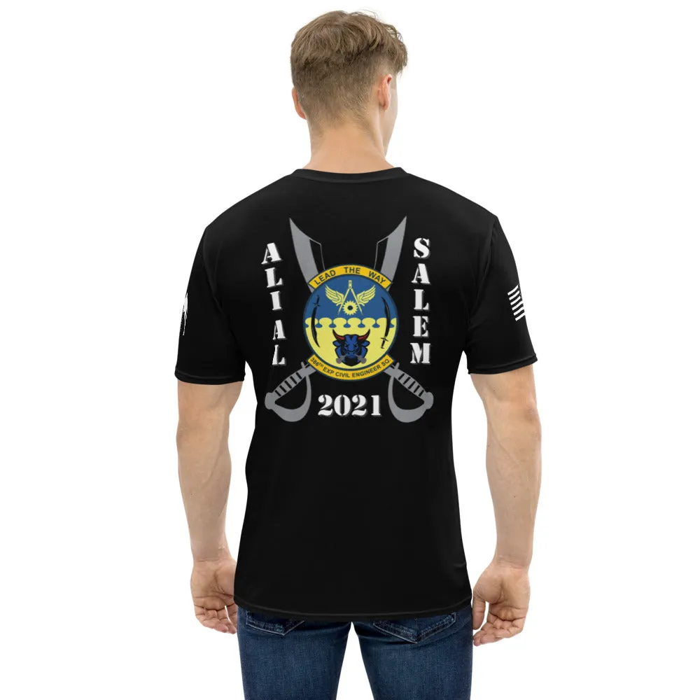 386 Expeditionary Civil Engineering Squadron (386 ECES) Store 1 Core Men's SS Performance Tee - nw4d5d