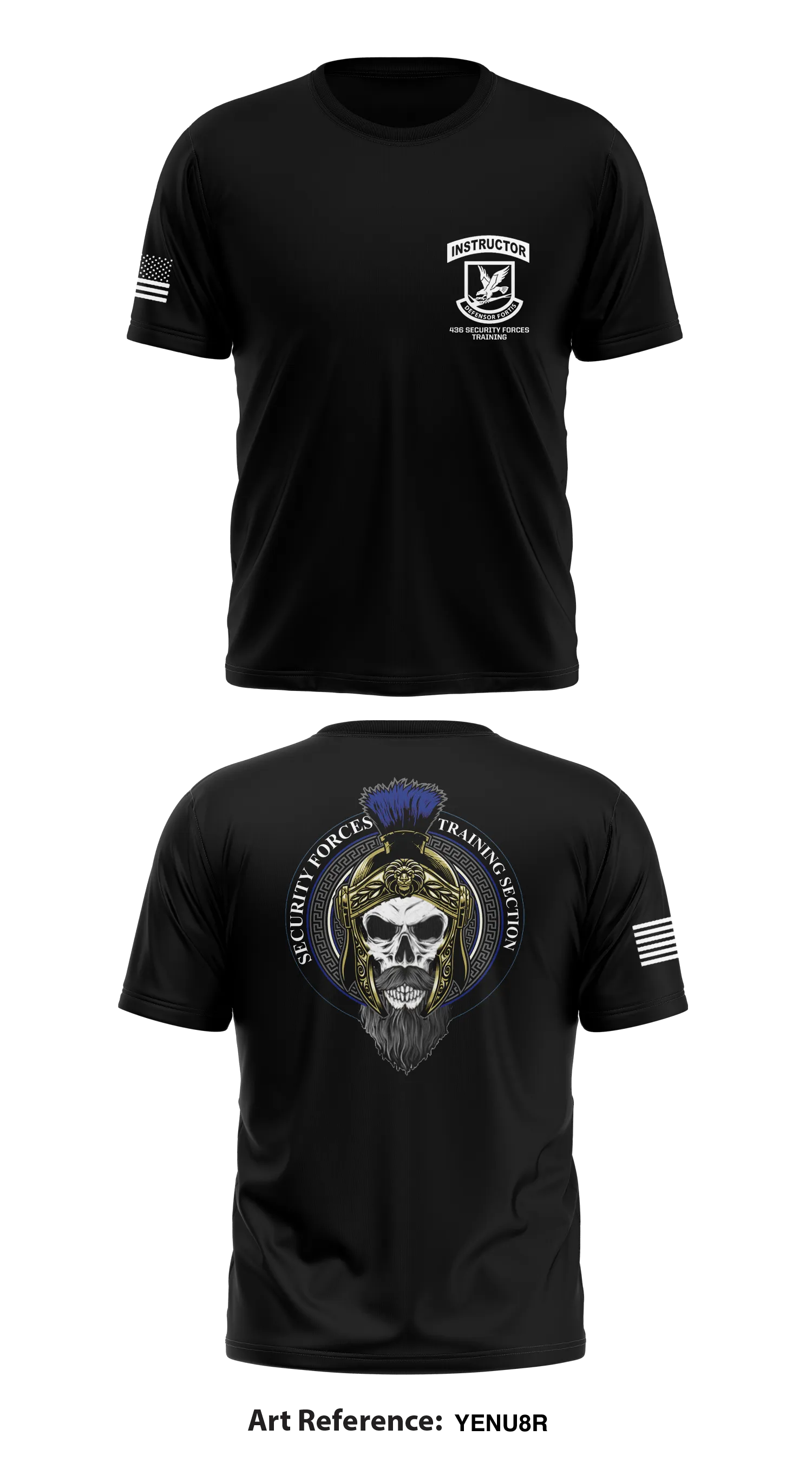 436 SFS/Training Store 1 Core Men's SS Performance Tee - yenU8r