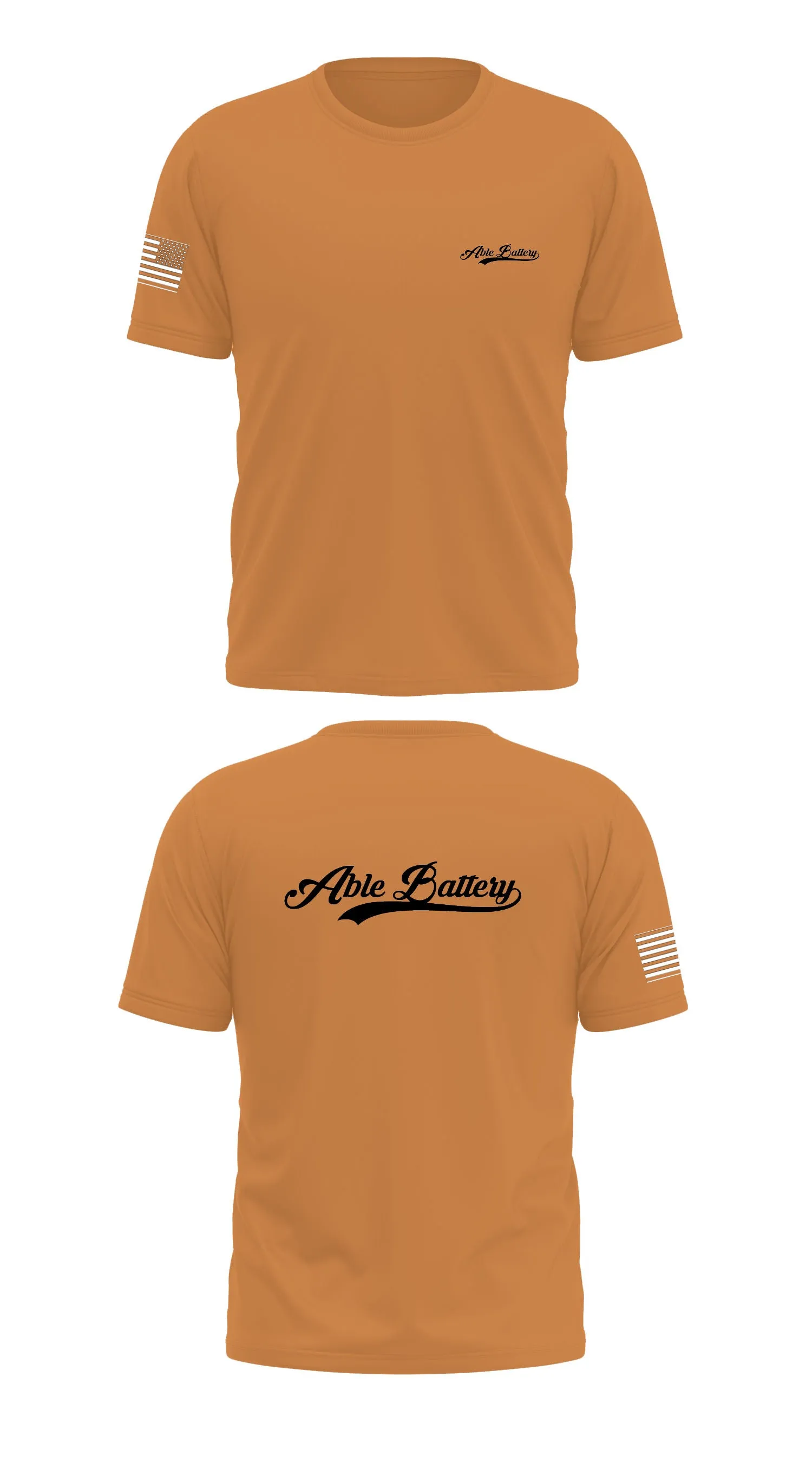 Able Battery Store 1 Core Men's SS Performance Tee - 97943663465