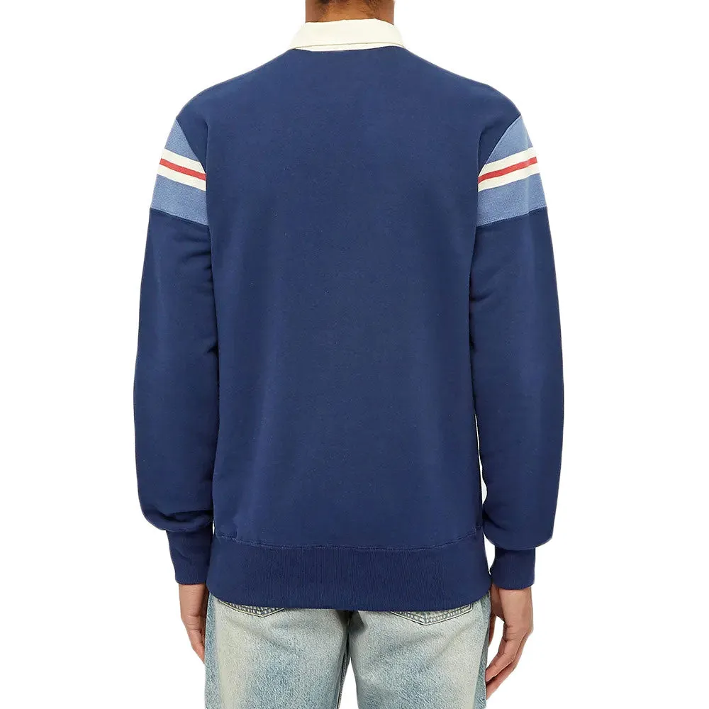 AIME LEON DORE Men's 20oz Terry Ribbed Shoulder Rugby Hoodie NWT