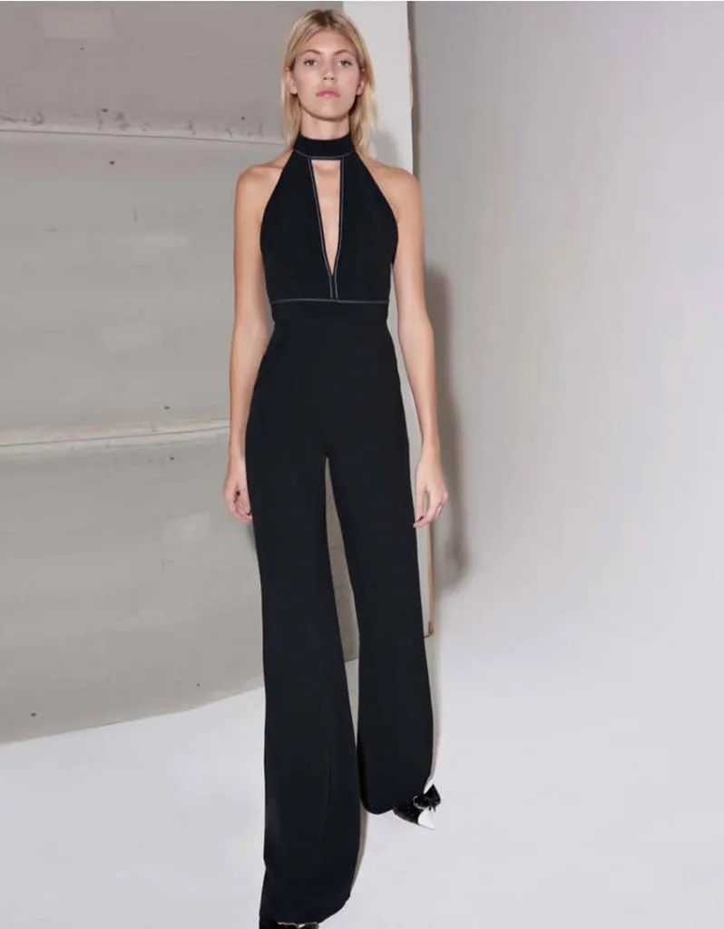 Alexis Dawn Jumpsuit in Black