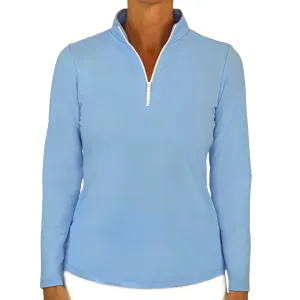 Anna Maria Pullover in Light Blue