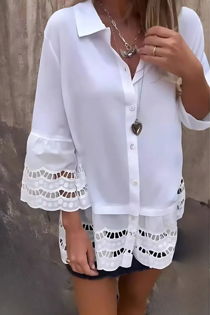 ARIA - Elegant Lace Blouse