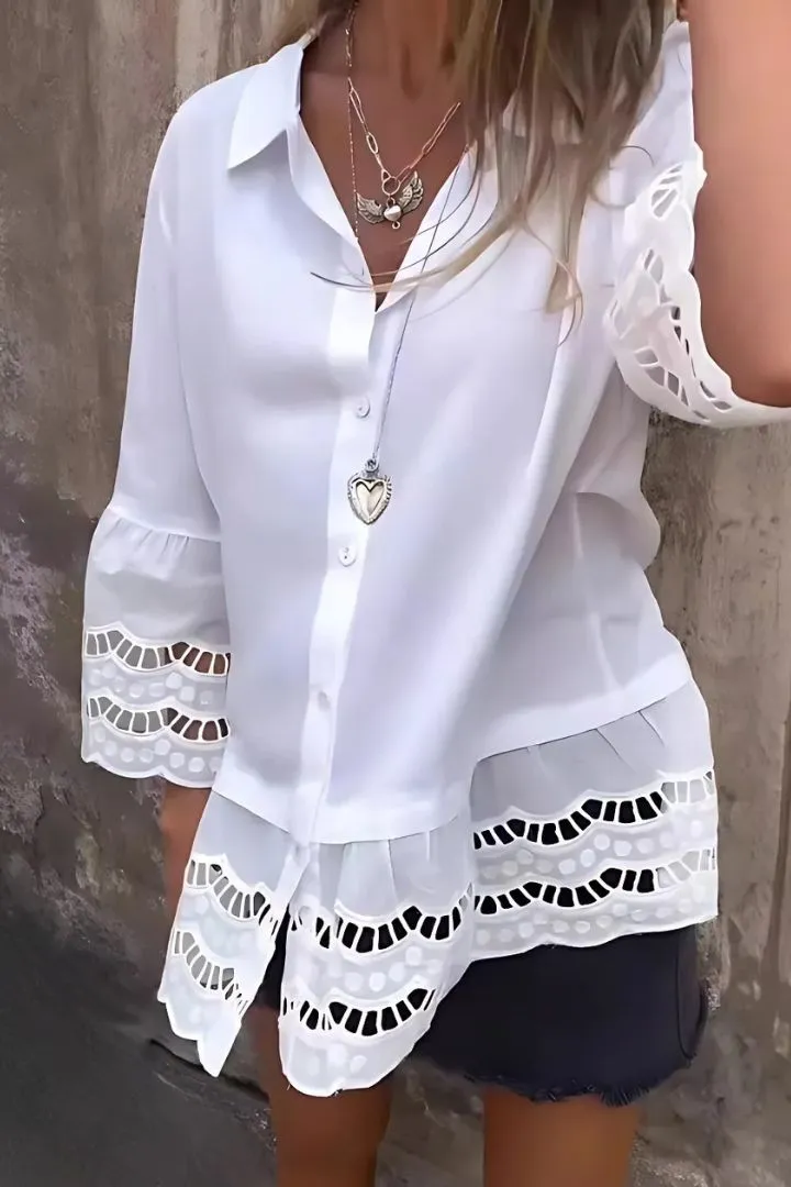 ARIA - Elegant Lace Blouse