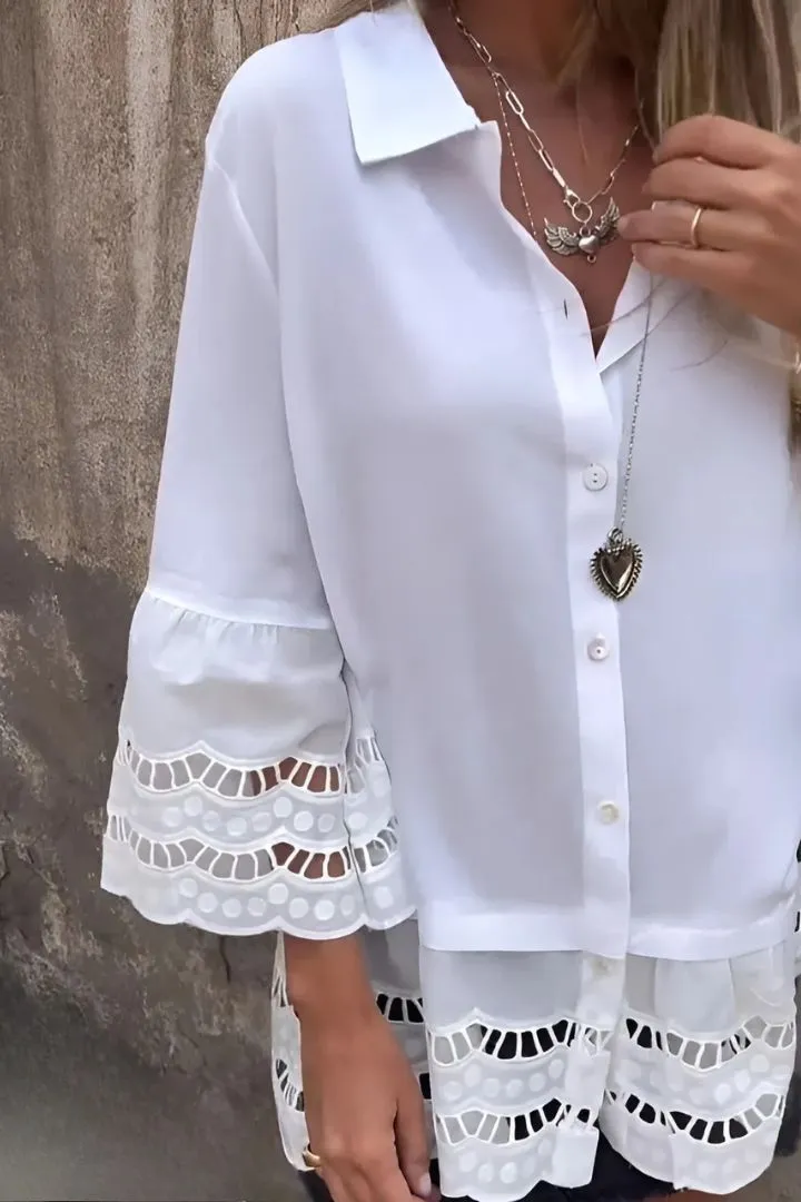 ARIA - Elegant Lace Blouse