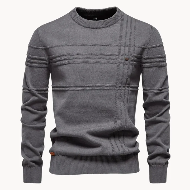 Ashton™ | Check Sweater