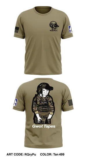 B Btry , 1BN, 163rd FAR Store 1 Core Men's SS Performance Tee - RQryPu