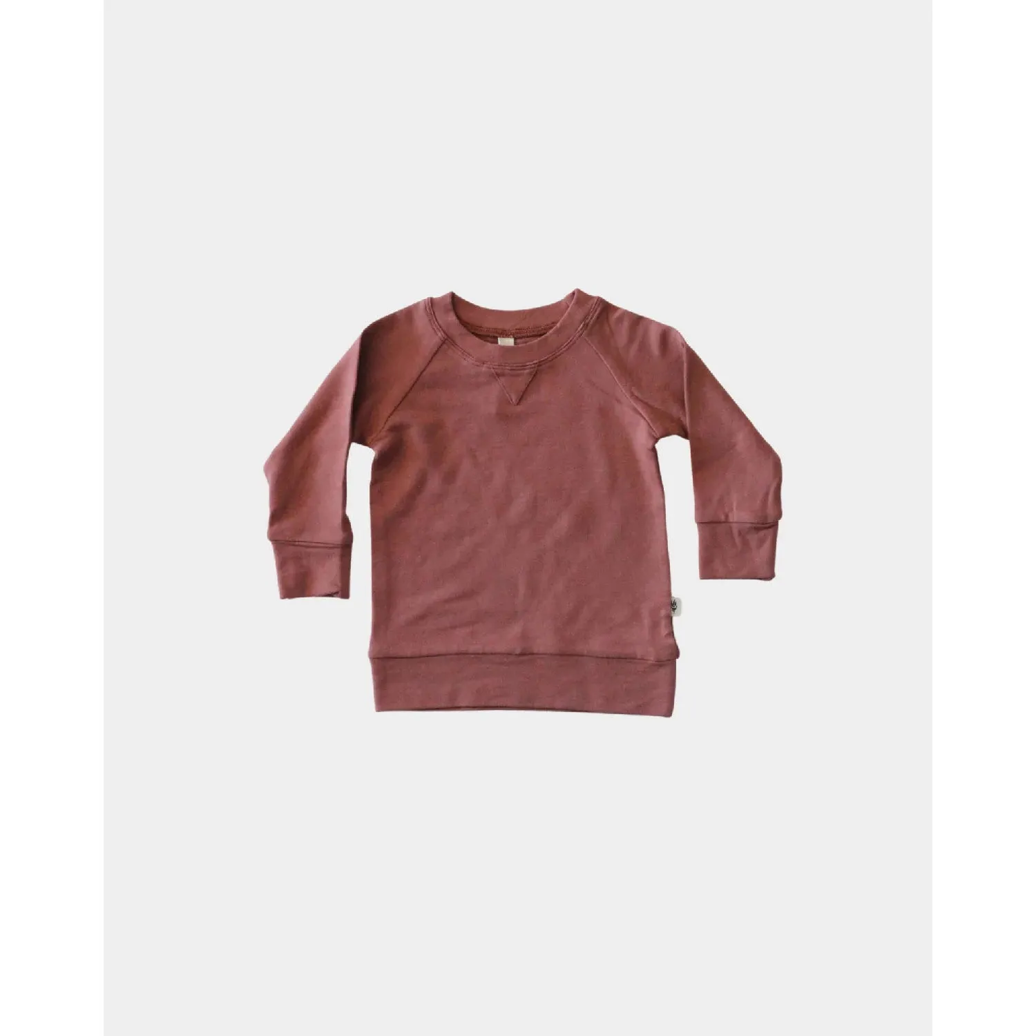Baby Sprouts Rosewood Raglan Sweatshirt
