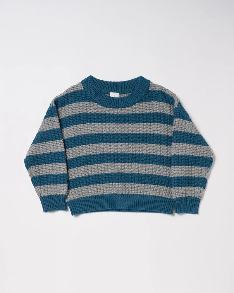 Banks Jumper - Denim Stripe