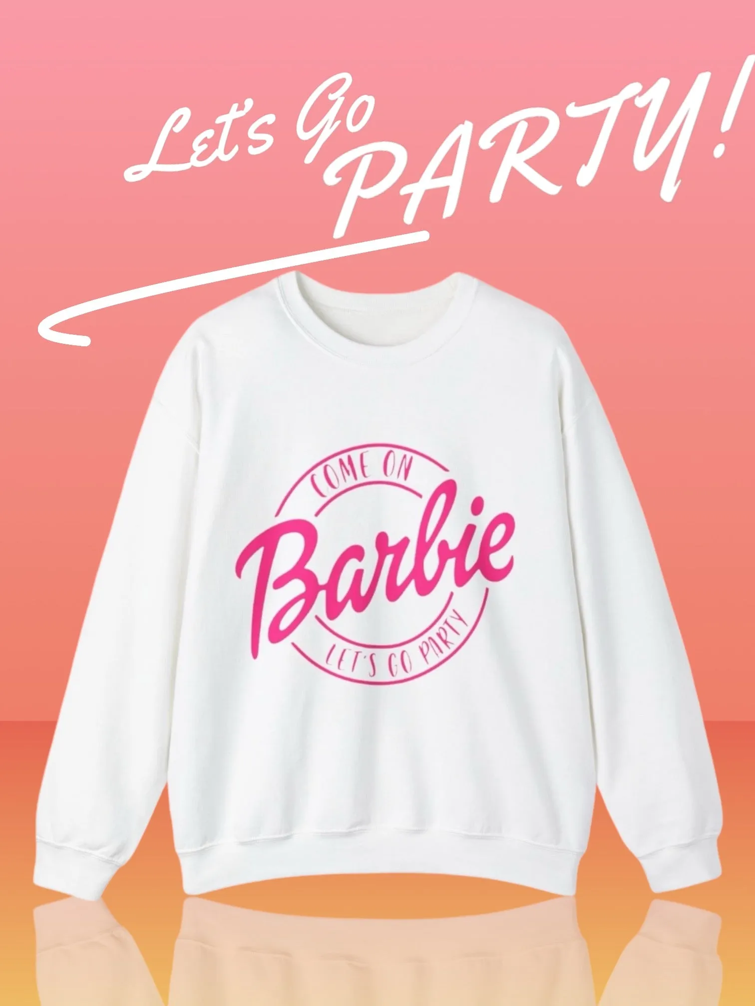 Barbie Let’s Go Party Crewneck Sweatshirt