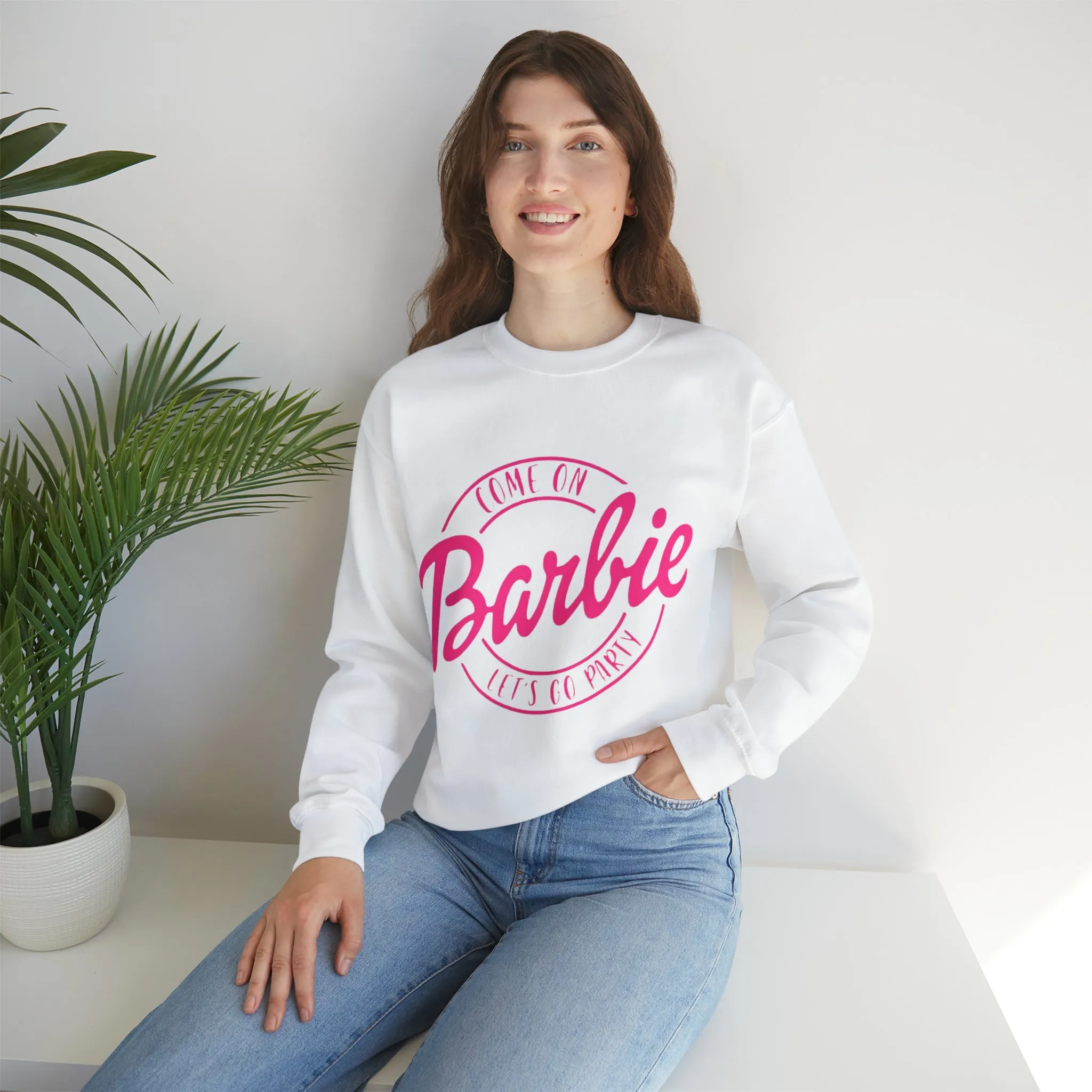 Barbie Let’s Go Party Crewneck Sweatshirt