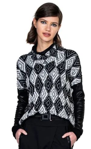 Beate Heymann Knit Rhombus Top