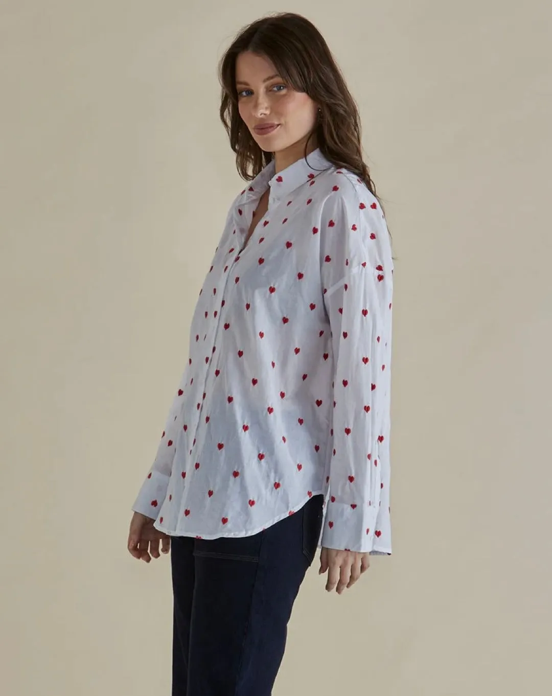 Betty Basics - Sage Shirt - Red Heart