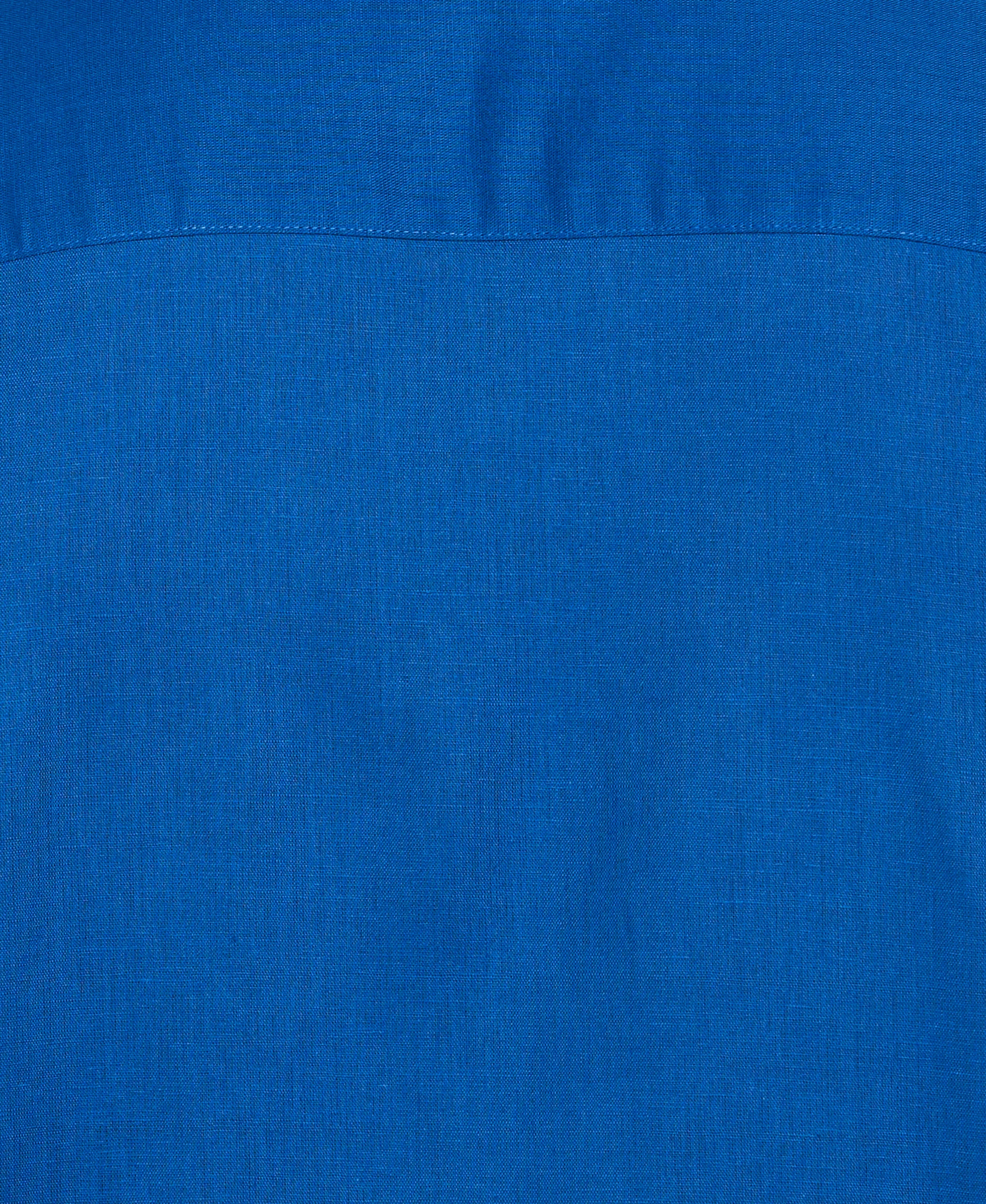 Big & Tall Linen Blend No Pocket Guayabera Shirt