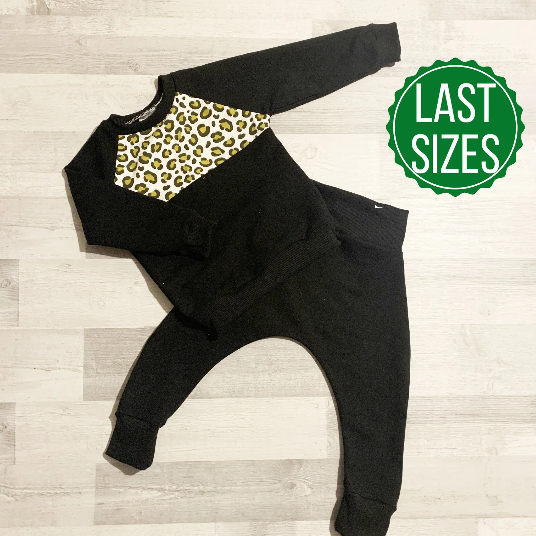 Black Leopard Sweater