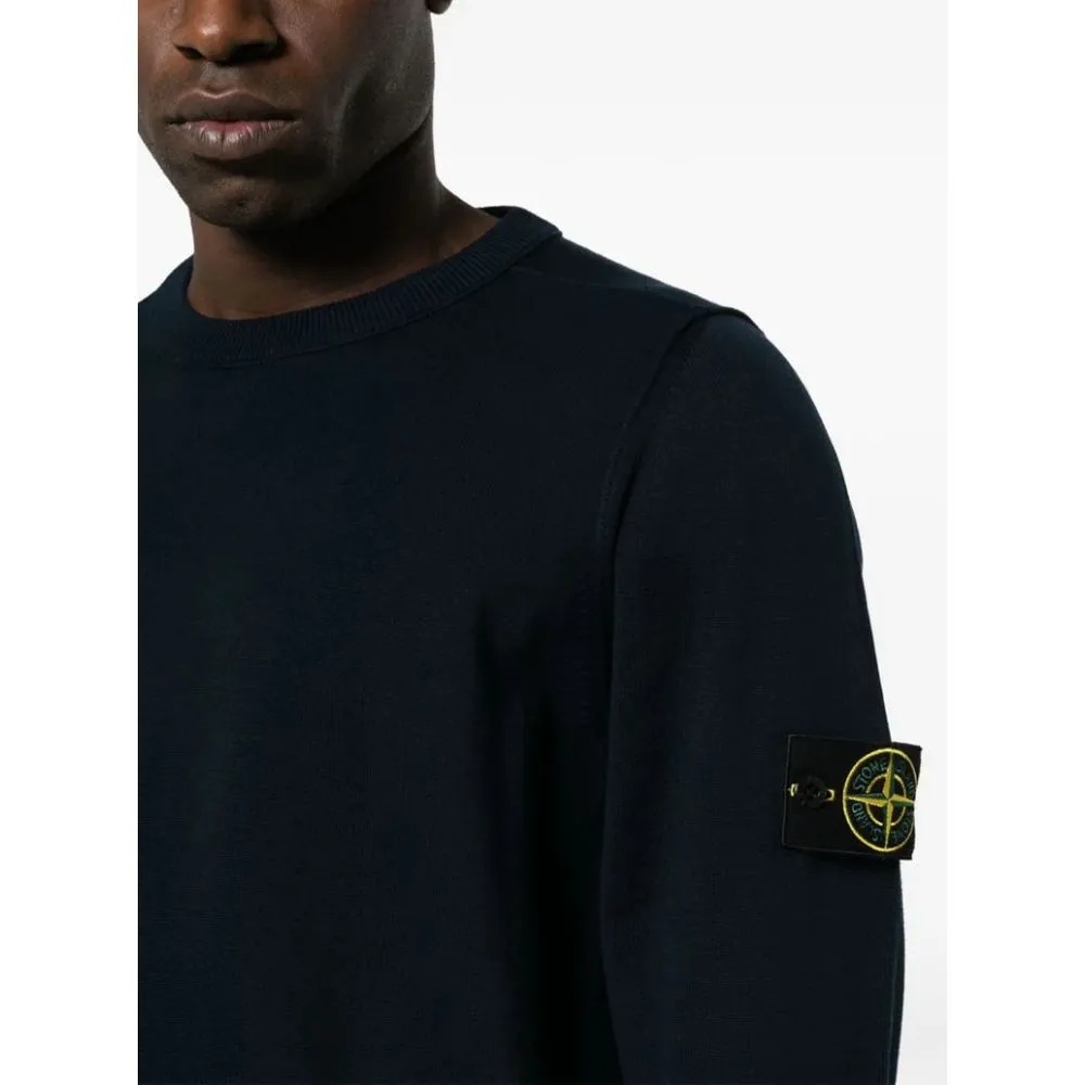 Blue Cotton Sweater