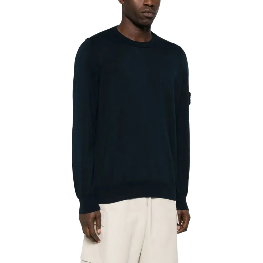 Blue Cotton Sweater