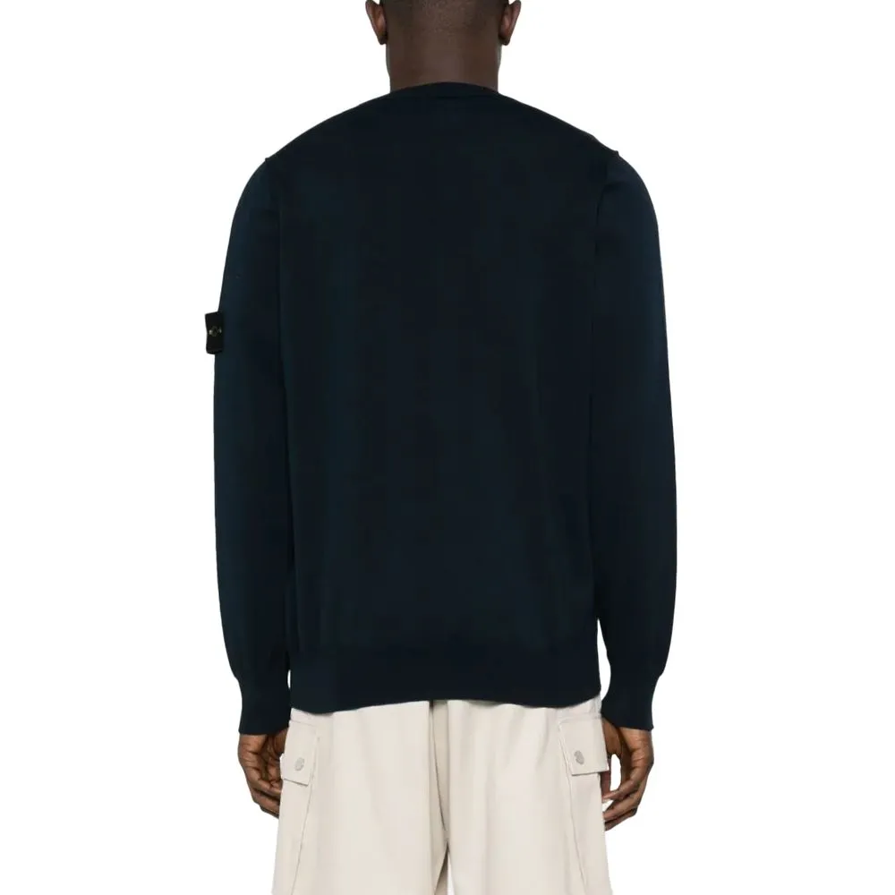 Blue Cotton Sweater