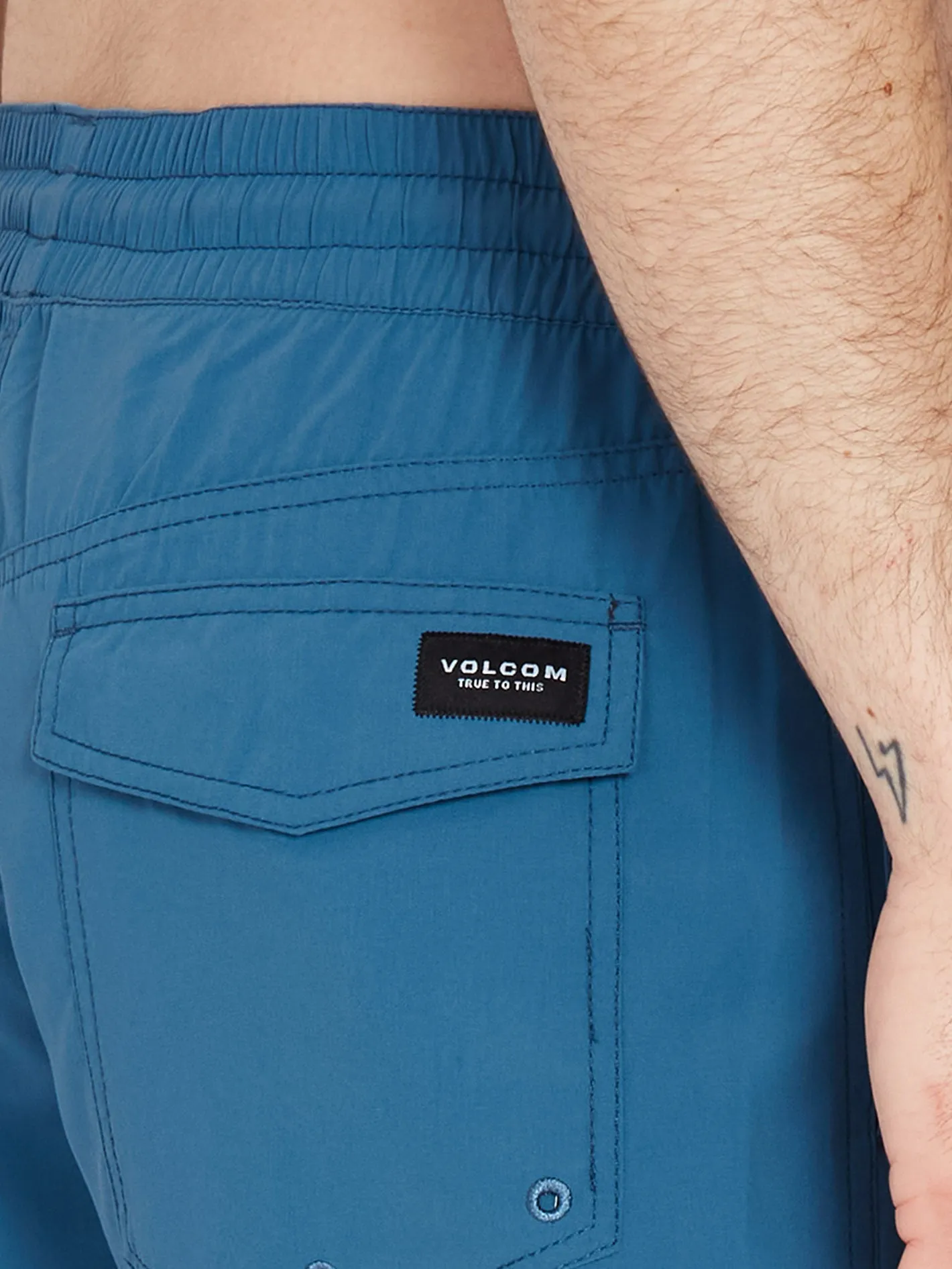 Boardshort Lido Solid 16" - AGED INDIGO