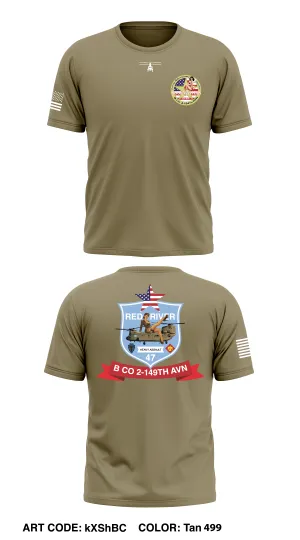 Bravo Company 2-149th Aviation Core Men's SS Performance Tee - kXShBC