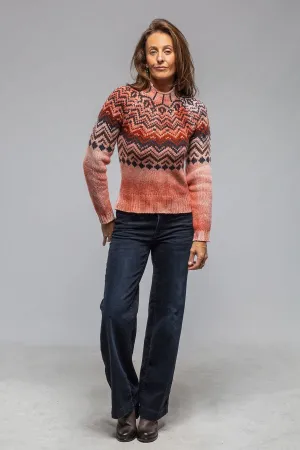 Cabin Sweater In Rust