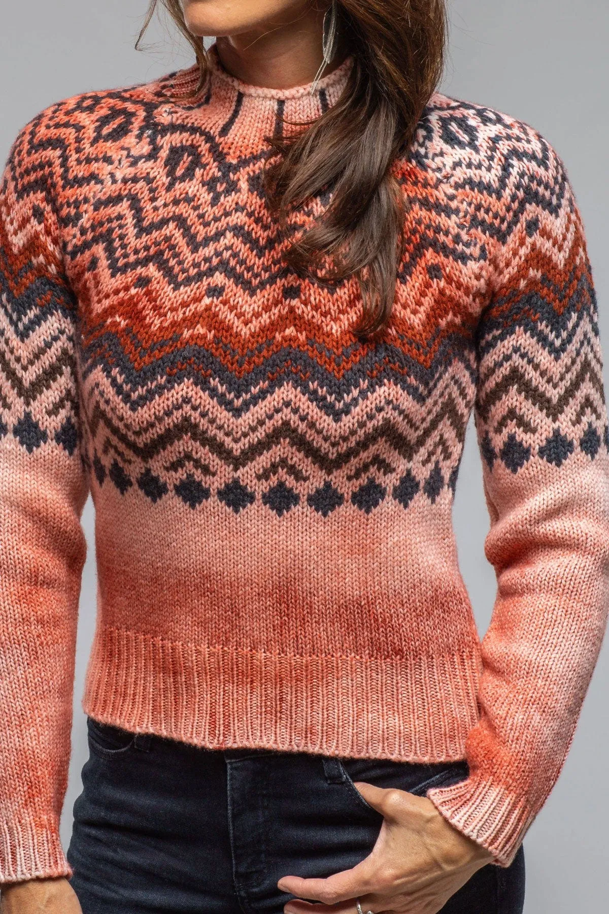 Cabin Sweater In Rust