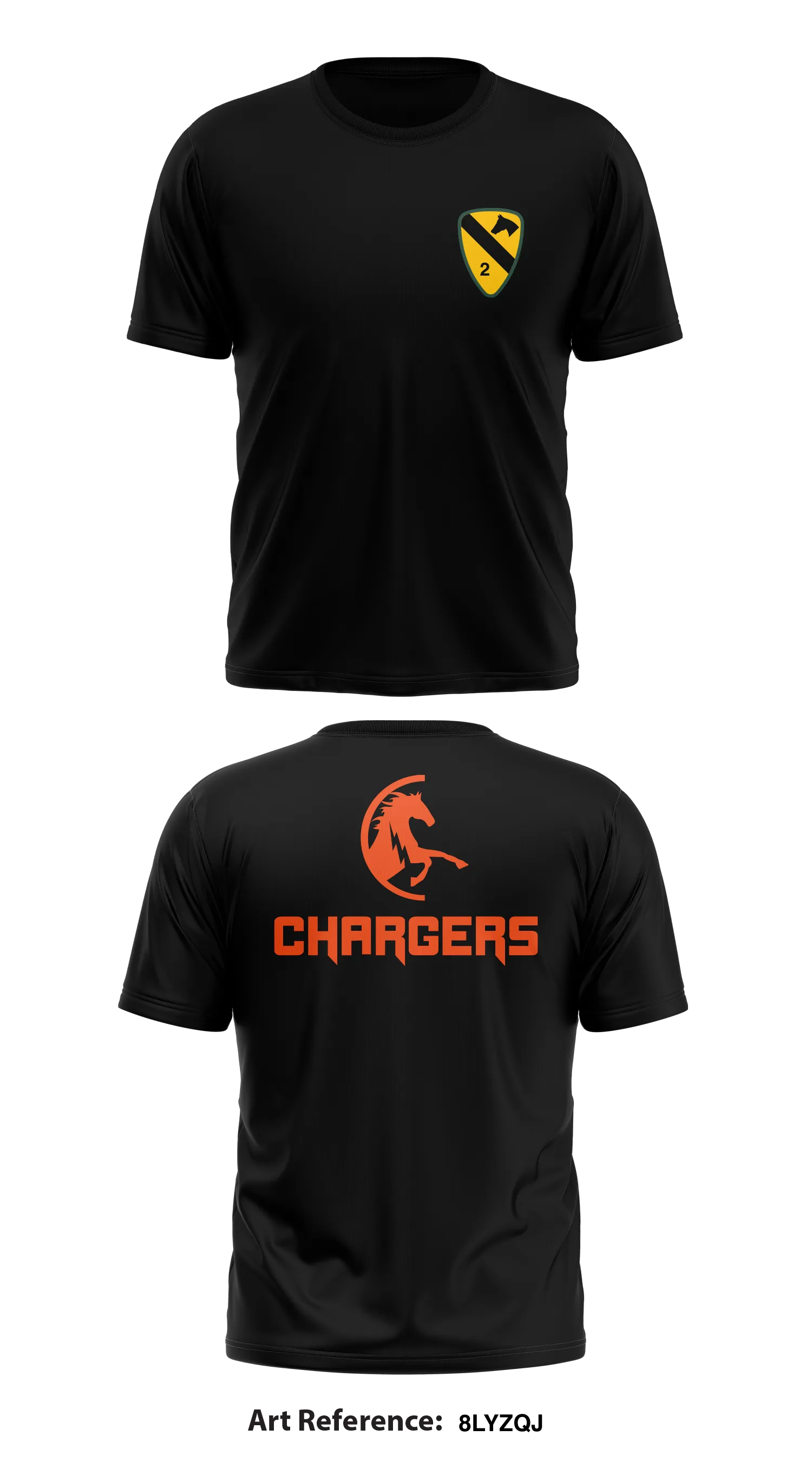 Charlie Company, 8th Engineer Battalion, 2ABCT, 1st Cavalry Division Store 1 Core Men's SS Performance Tee - 8LyzQj