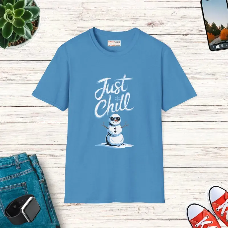 Chill Snowman Unisex Tee for Casual Comfort