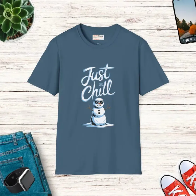 Chill Snowman Unisex Tee for Casual Comfort