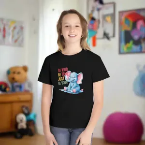Classic Fit Elephant Tees Kids Combed Ring Spun Cotton