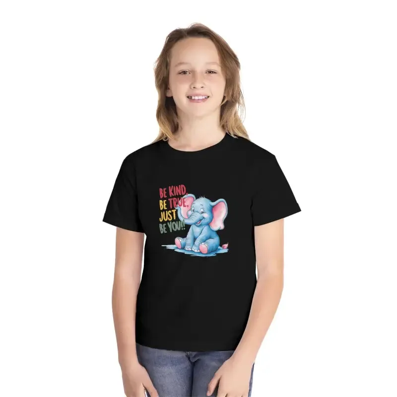 Classic Fit Elephant Tees Kids Combed Ring Spun Cotton