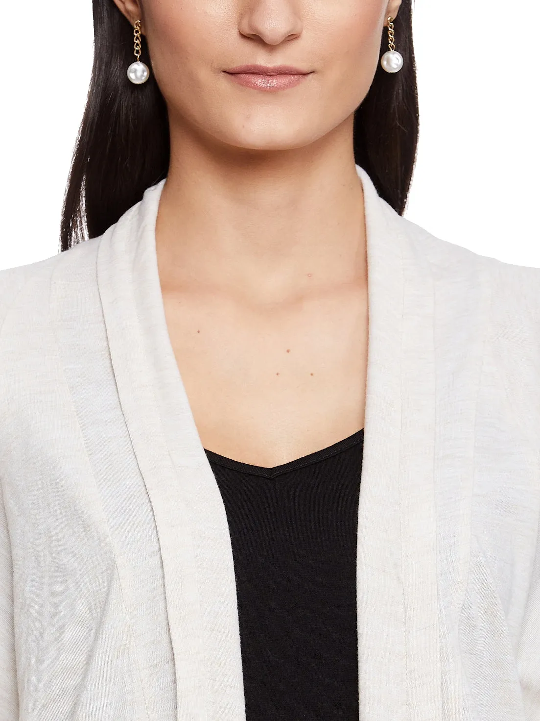 COOL NIGHT CARDI (ECREW MELANGE)