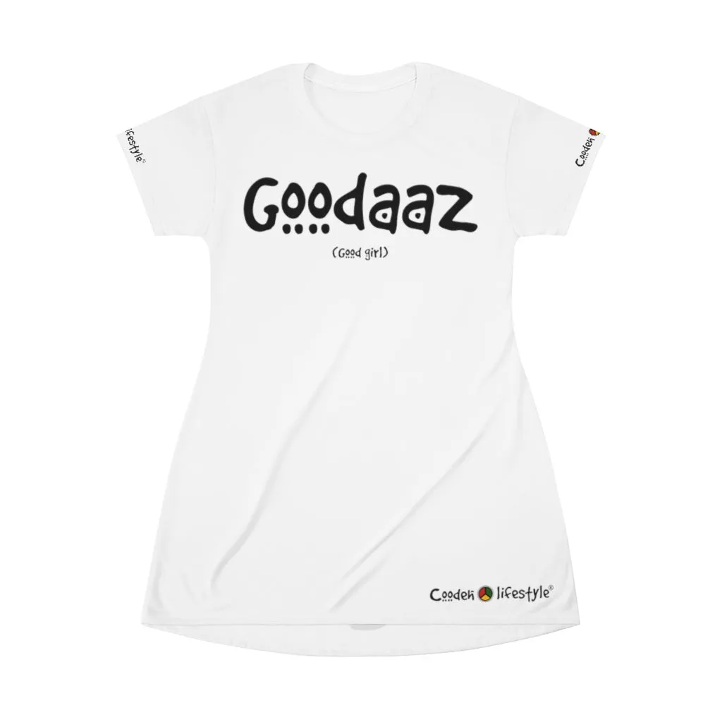 Copy of T-Shirt Dress (AWD-GOOD-WHT)