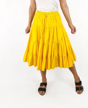 Country Road yellow skirt size 8