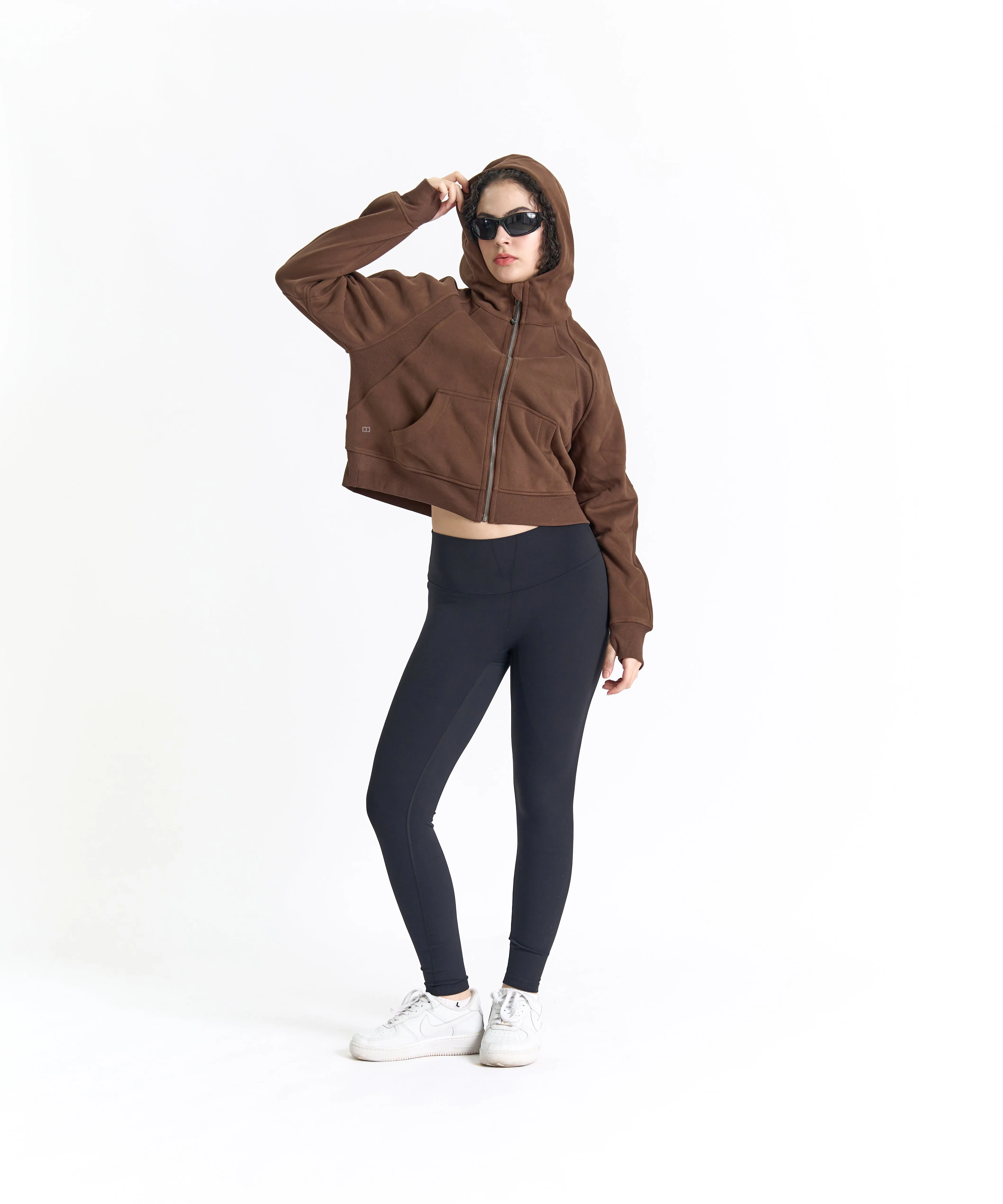 CozyEase Oversized Full-Zip Hoodie