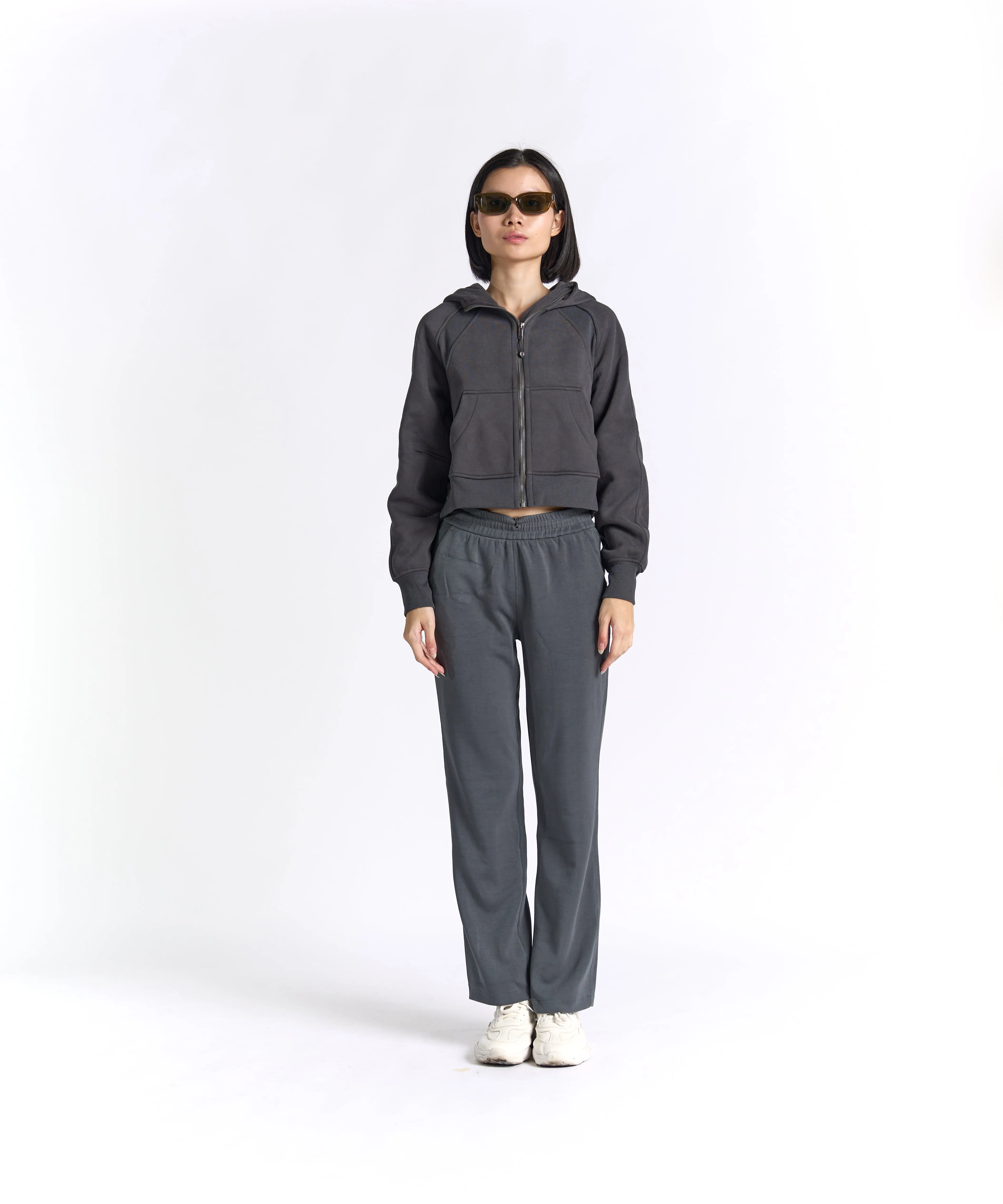 CozyEase Oversized Full-Zip Hoodie
