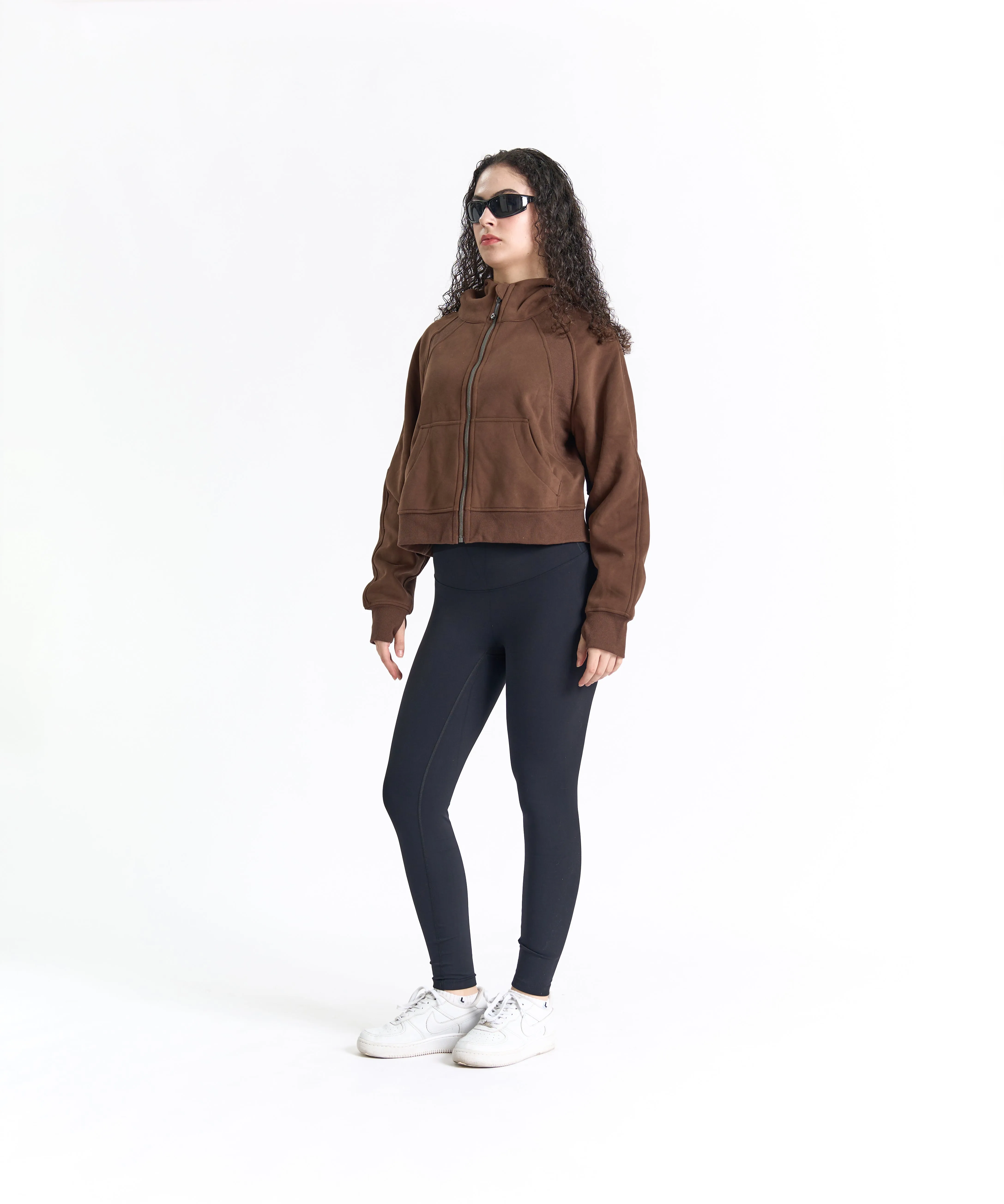 CozyEase Oversized Full-Zip Hoodie