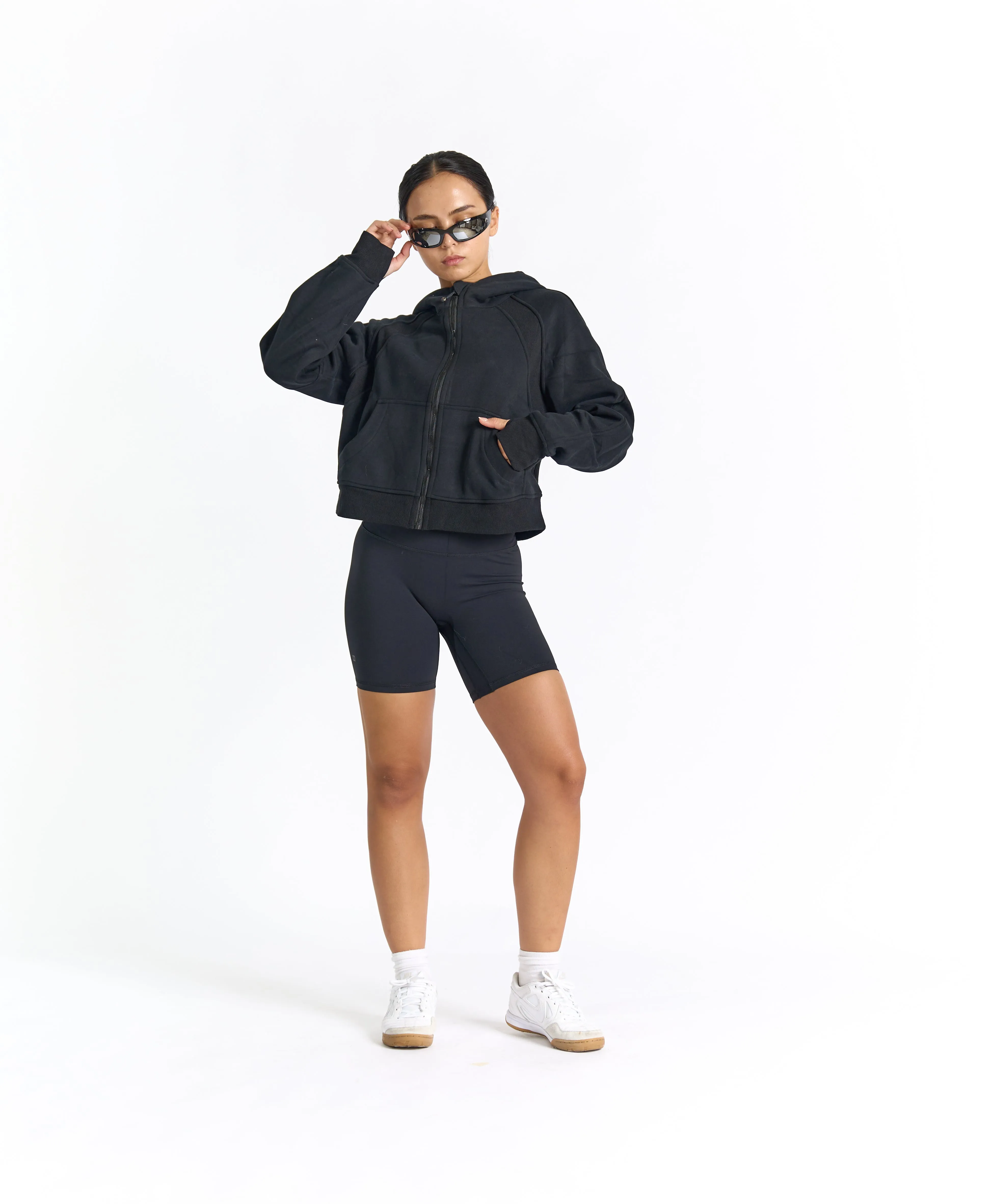 CozyEase Oversized Full-Zip Hoodie