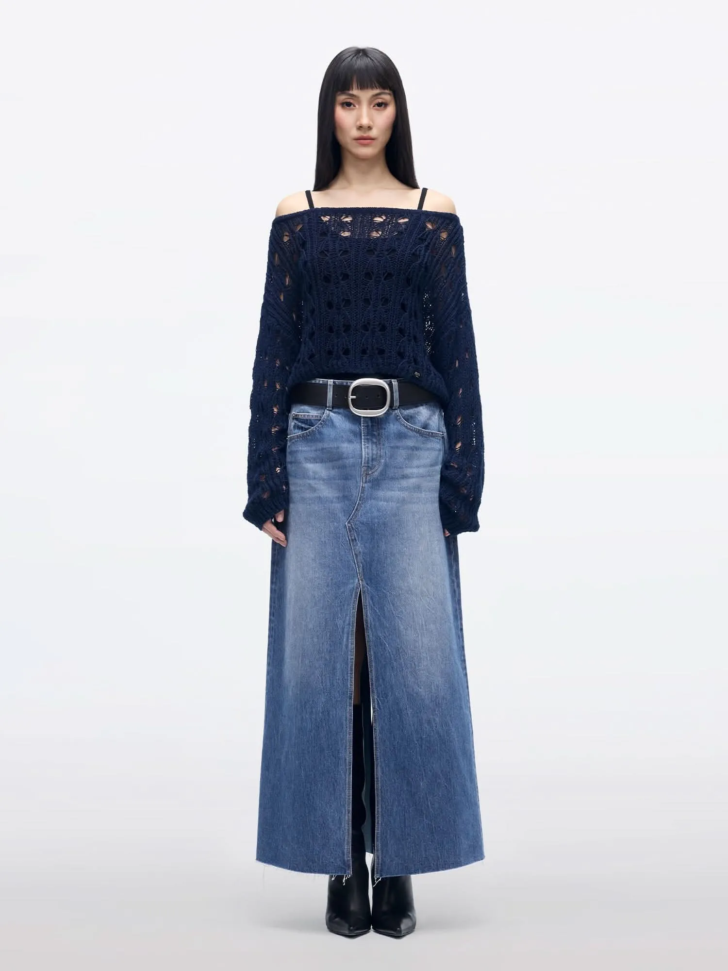 Crochet Knit Top