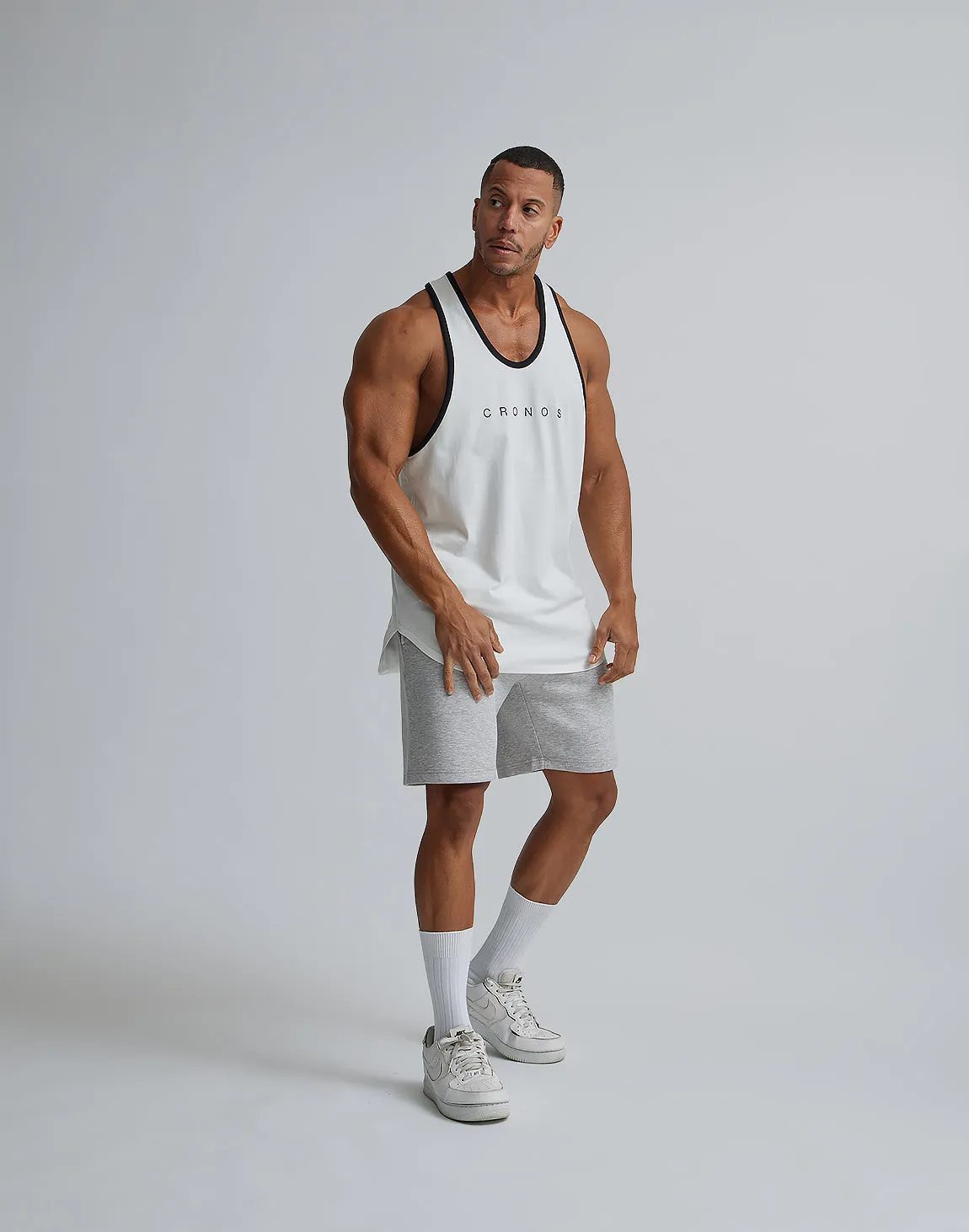 CRONOS STRETCH SHORTS【GRAY】