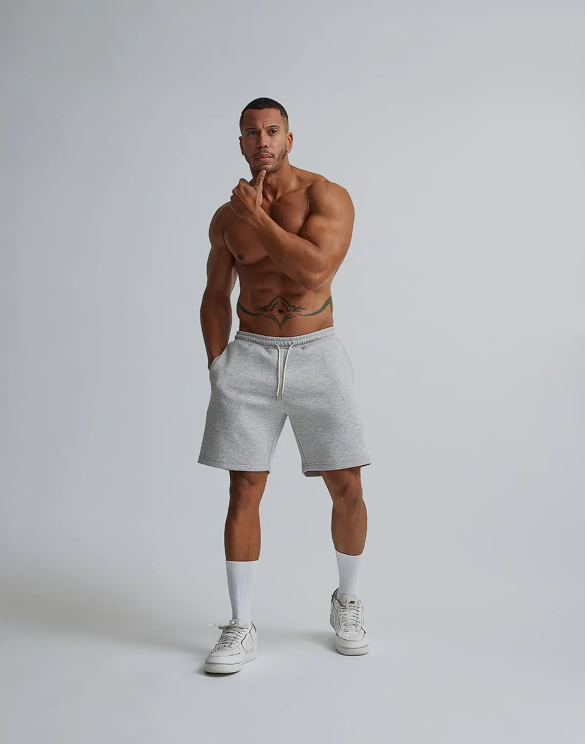 CRONOS STRETCH SHORTS【GRAY】