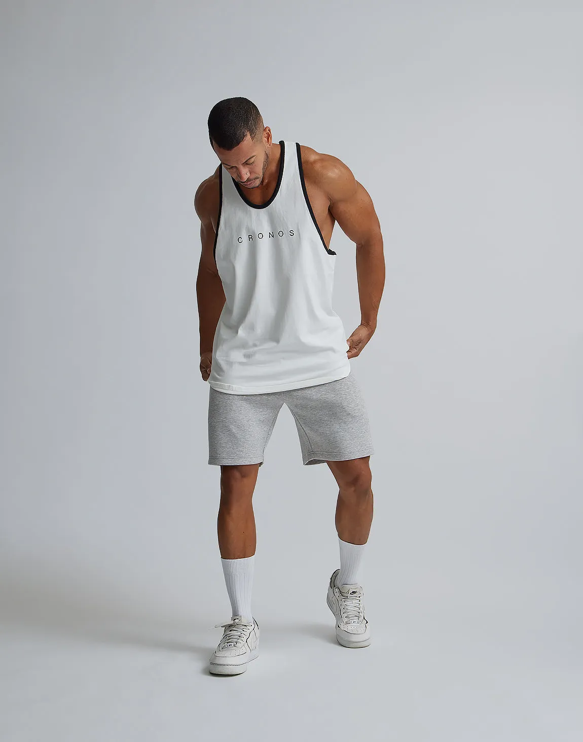 CRONOS STRETCH SHORTS【GRAY】