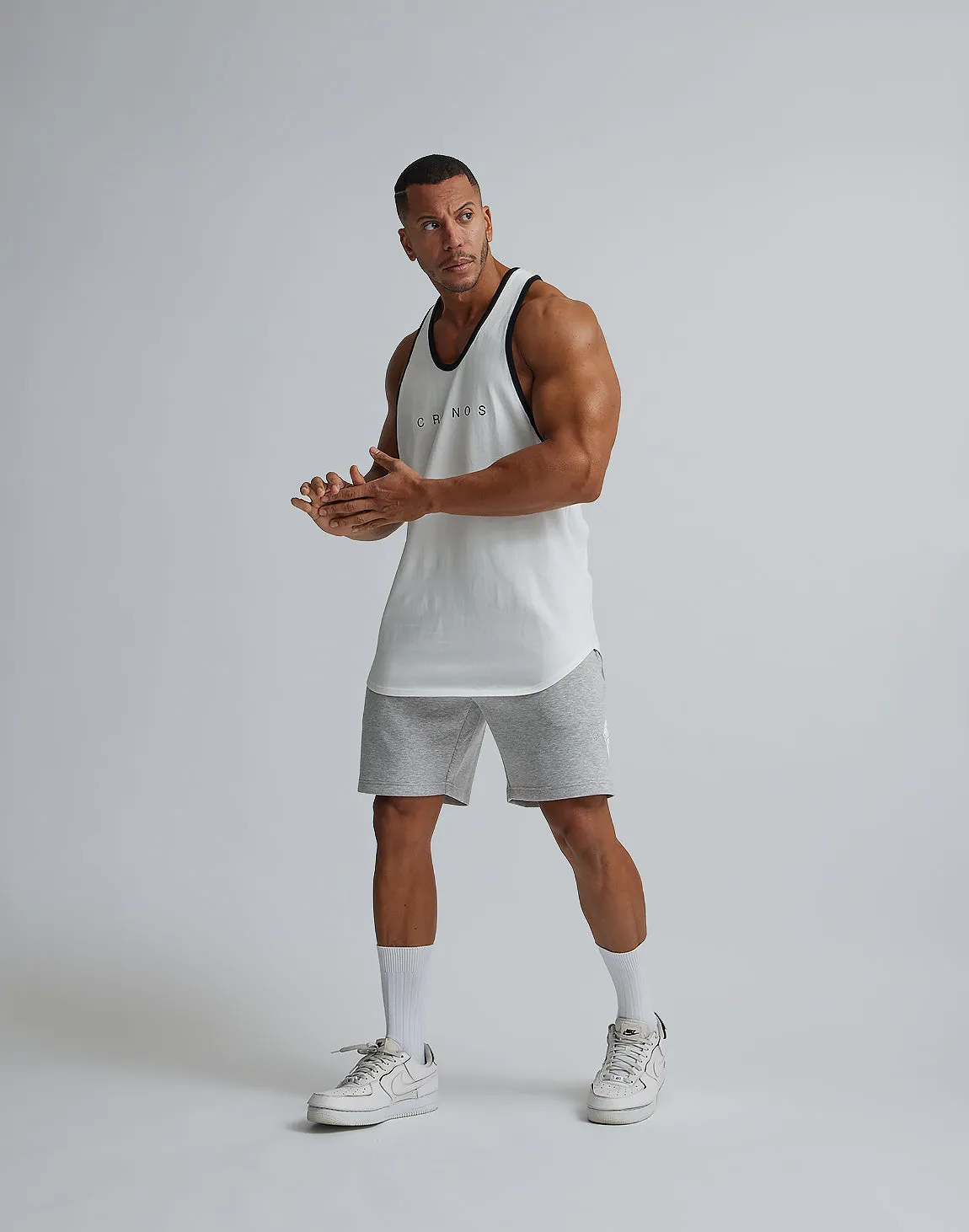 CRONOS STRETCH SHORTS【GRAY】