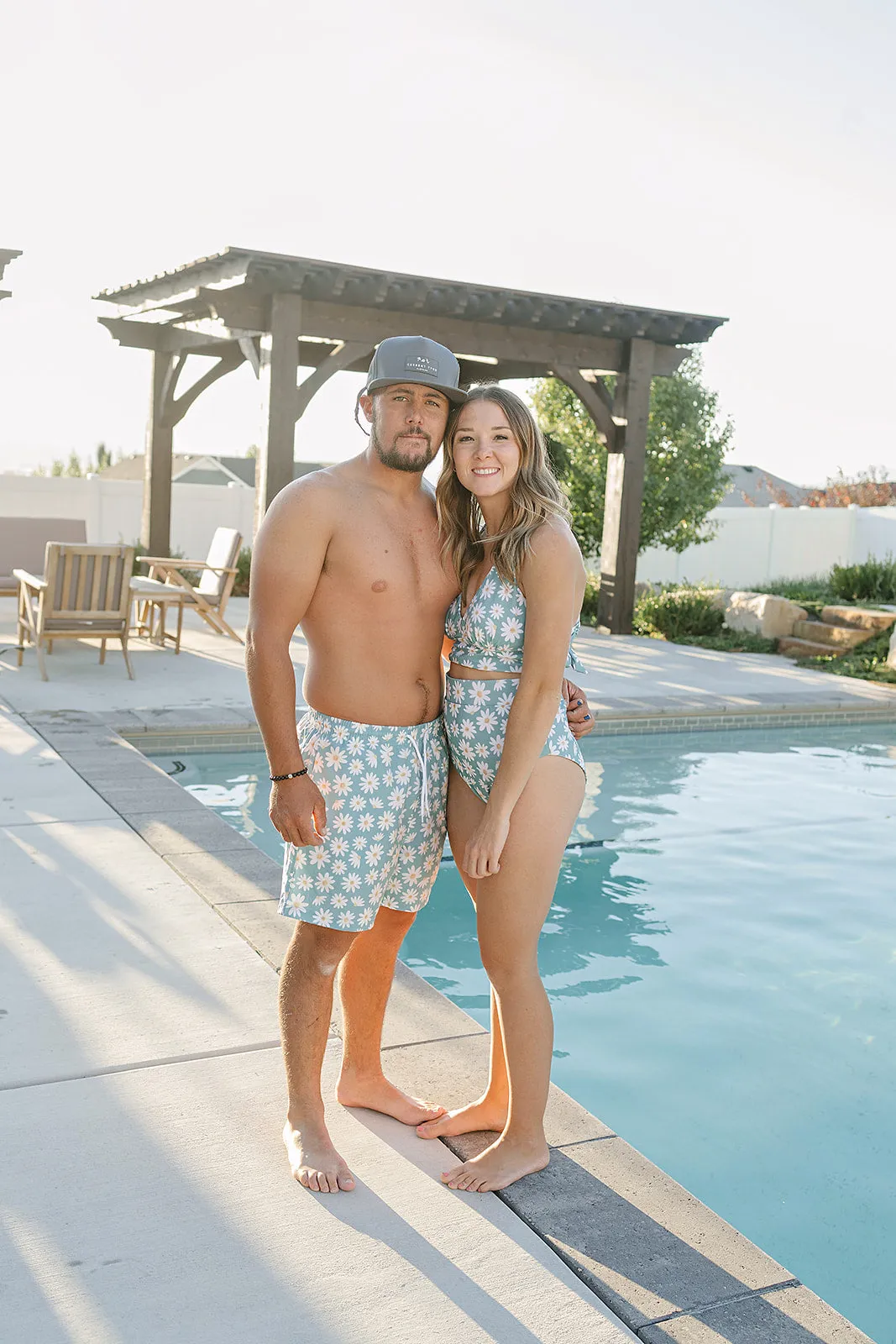 Current Tyed Adult Men's Swim Trunks