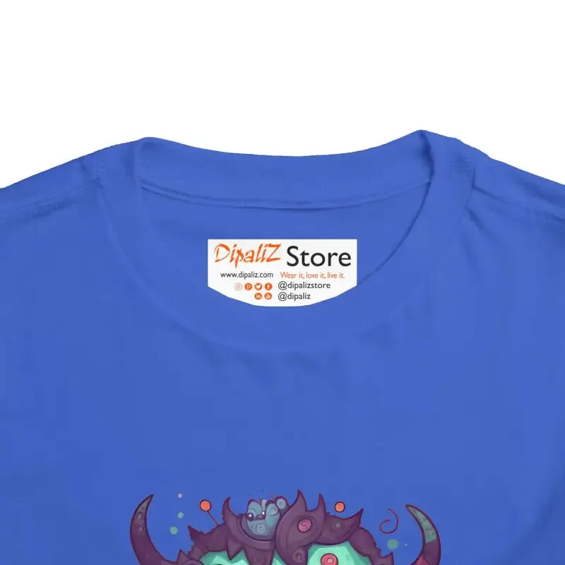 Cute Monster Toddler t Shirt for Playful Fun