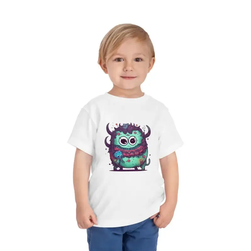 Cute Monster Toddler t Shirt for Playful Fun