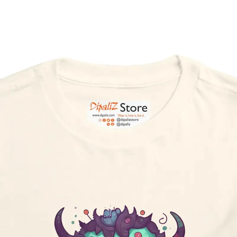 Cute Monster Toddler t Shirt for Playful Fun