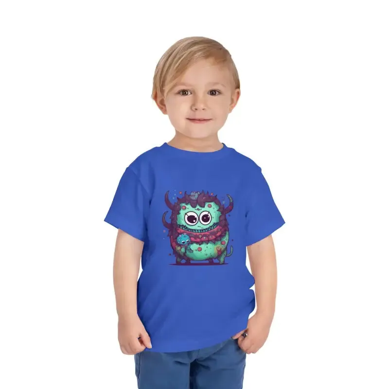 Cute Monster Toddler t Shirt for Playful Fun