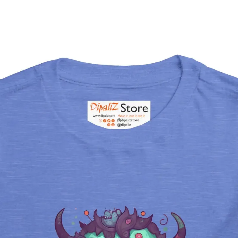 Cute Monster Toddler t Shirt for Playful Fun